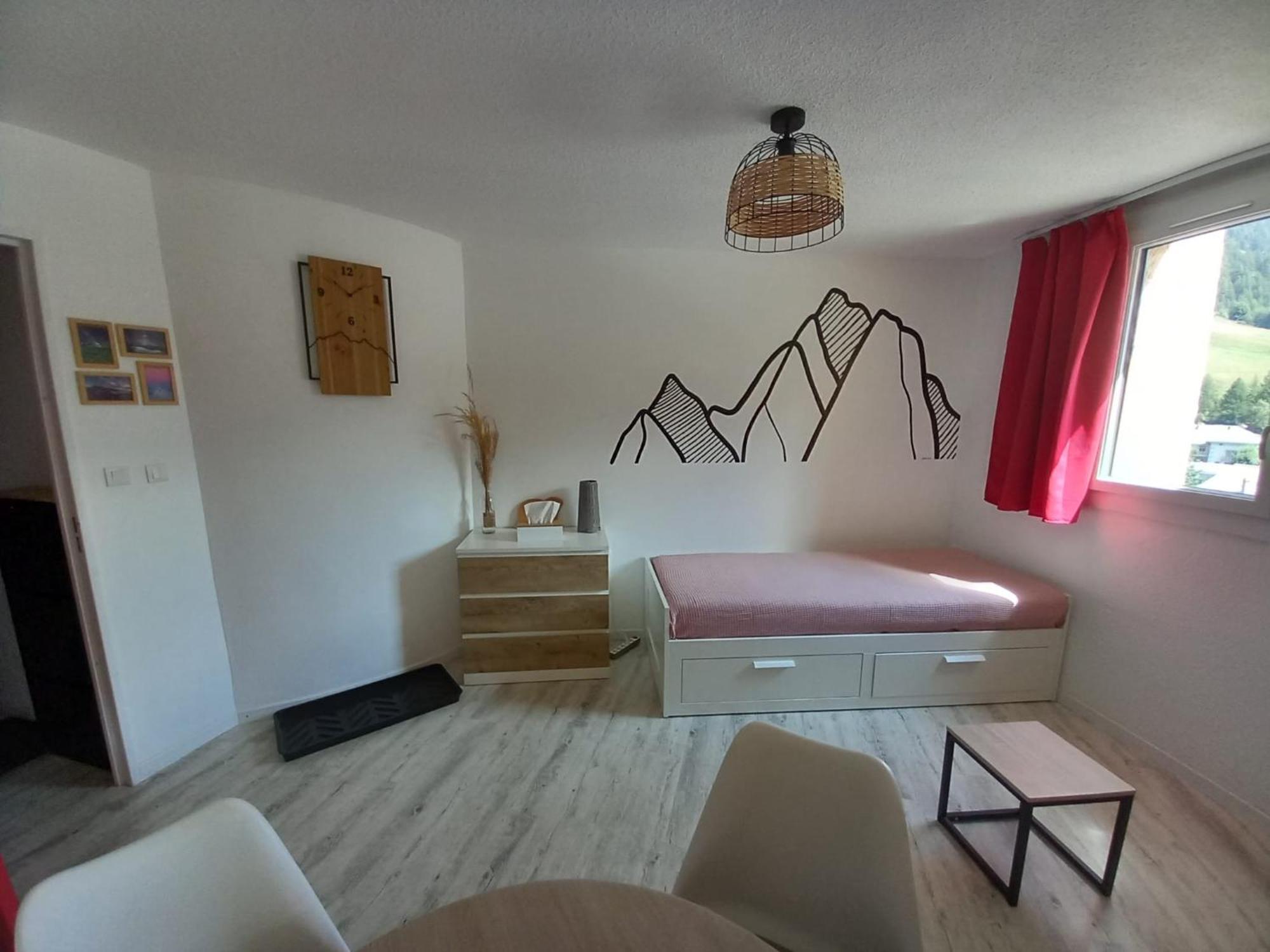 Le Studio Du Queyras Avec Vue Sur La Montagne Abriès Rom bilde