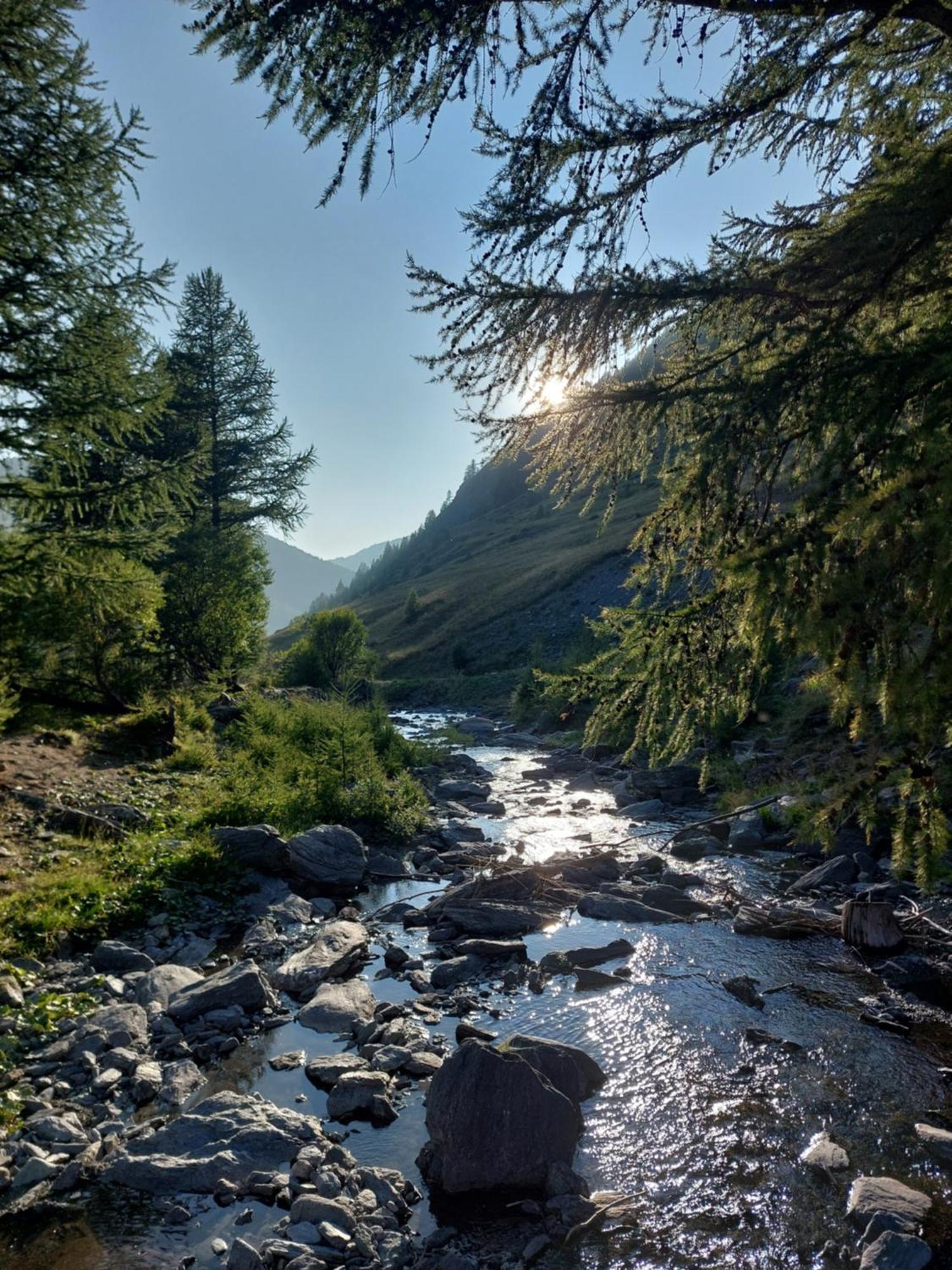 Le Studio Du Queyras Avec Vue Sur La Montagne Abriès Eksteriør bilde
